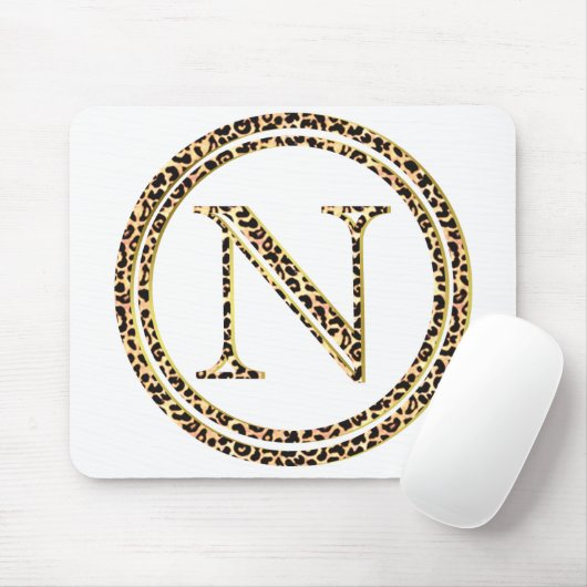 Leopard N Mousepad (Mit Mouse)