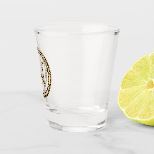 Leopard N Schnapsglas (Rechts)