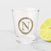 Leopard N Schnapsglas (Vorderseite)