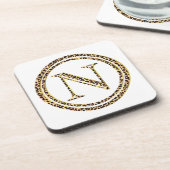 Leopard N Untersetzer (Linke Seite)