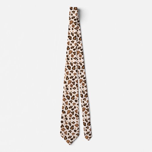 Leopard necktie krawatte (Vorderseite)
