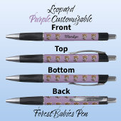 Leopard, Niedliche einzigartige Whimsical Kitty Ca Kugelschreiber