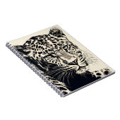 Leopard | Notebook-Journal Notizblock (Rechte Seite)