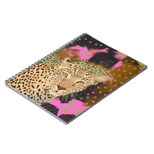 Leopard Notizblock (Linke Seite)