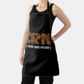 Leopard Nurse Life - ERN Notkrankenschwester Schürze (InSitu)