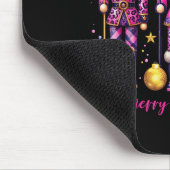 Leopard Nutcracker Nk Christmas 2024 Xmas Pajamas  Mousepad (Ecke)