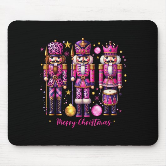 Leopard Nutcracker Nk Christmas 2024 Xmas Pajamas  Mousepad (Vorne)