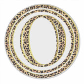 Leopard O Aufkleber (Vorderseite)