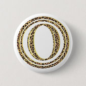 Leopard O Button (Vorderseite)