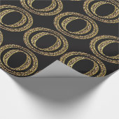 Leopard O Geschenkpapier (Ecke)