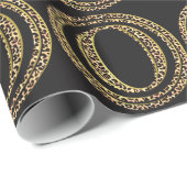Leopard O Geschenkpapier (Rolleneckpunkt)