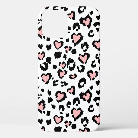 Leopard oder Jaguar nahtlose Muster, texturierte M Case-Mate iPhone Hülle (Rückseite)