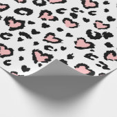 Leopard oder Jaguar nahtlose Muster, texturierte M Geschenkpapier (Ecke)