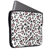 Leopard oder Jaguar nahtlose Muster, texturierte M Laptopschutzhülle (Vorne Rechts)