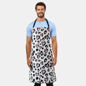 Leopard oder Jaguar nahtlose Muster, texturierte M Schürze (Getragen)