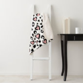 Leopard oder Jaguar nahtlose Muster, texturierte M Sherpadecke (Beispiel)