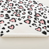 Leopard oder Jaguar nahtlose Muster, texturierte M Sherpadecke (3/4)