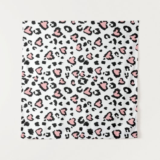 Leopard oder Jaguar nahtlose Muster, texturierte M Wandteppich (Vorderseite (Horizontal))