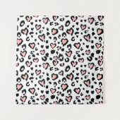 Leopard oder Jaguar nahtlose Muster, texturierte M Wandteppich (Vorderseite)