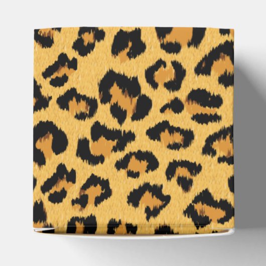 Leopard oder Jaguar Print Imitate für Mustermuster Geschenkschachtel (Oben)
