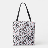 Leopard or jaguar seamless pattern, textured fashi tasche (Rückseite)