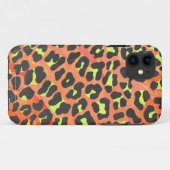 Leopard Orange und Gelb Case-Mate iPhone Hülle (Rückseite (Horizontal))