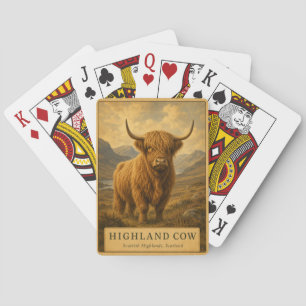 Leopard Ostafrikanische Waldgebiete VINTAGE Spielkarten