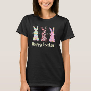 Leopard Ostern Kaninchen Trio Niedlich Ostern 2 T-Shirt