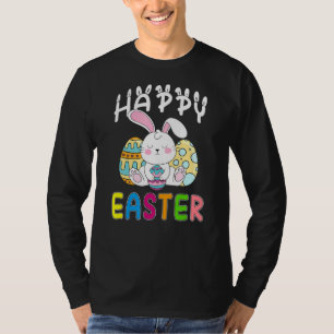 Leopard Ostern Kaninchen Trio Niedlich Ostern 5 T-Shirt