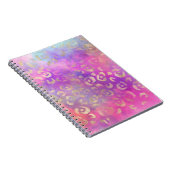 Leopard Paint Serie Design 11 Notizblock (Rechte Seite)
