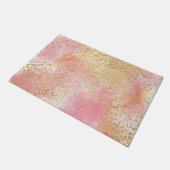 Leopard Paint Serie Design 13 Fußmatte (Schrägansicht)