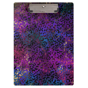 Leopard Paint Serie Design 16  Klemmbrett