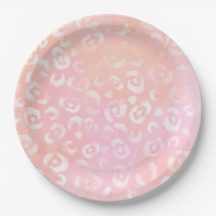 Leopard Paint Serie Design 1 Pappteller