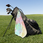 Leopard Paint Serie Design 2 Golfhandtuch (Gras)