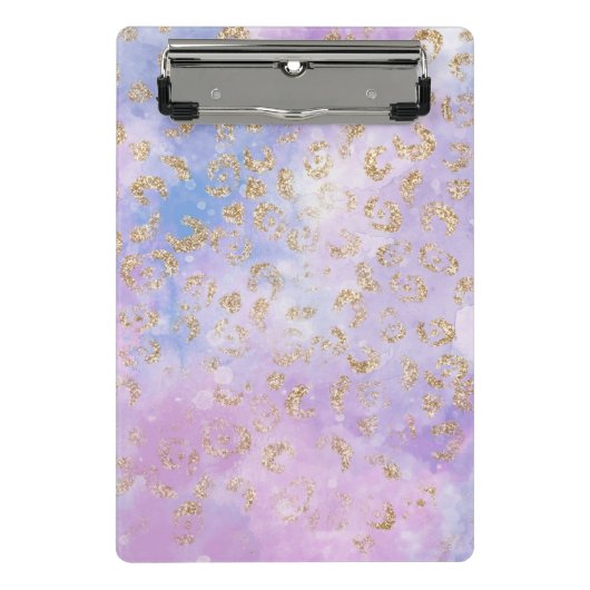 Leopard Paint Serie Design 3   Mini Klemmbrett (Vorderseite)