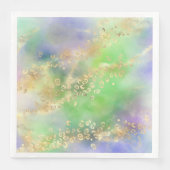 Leopard Paint Serie Design 4 Serviette (Vorderseite)