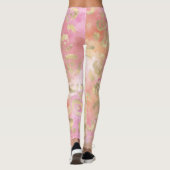 Leopard Paint Serie Design 5 Leggings (Rückseite)