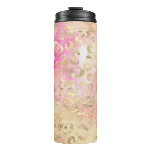 Leopard Paint Serie Design 5   Thermosbecher (Vorderseite)