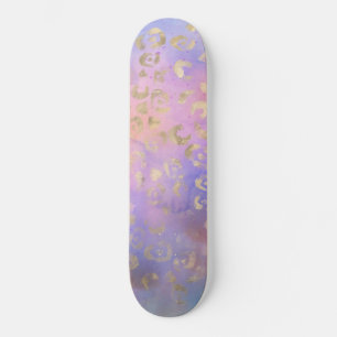 Leopard Paint Serie Design 8   Skateboard