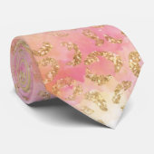 Leopard Paint Series Design 13 Neck Tie Krawatte (Gerollt)