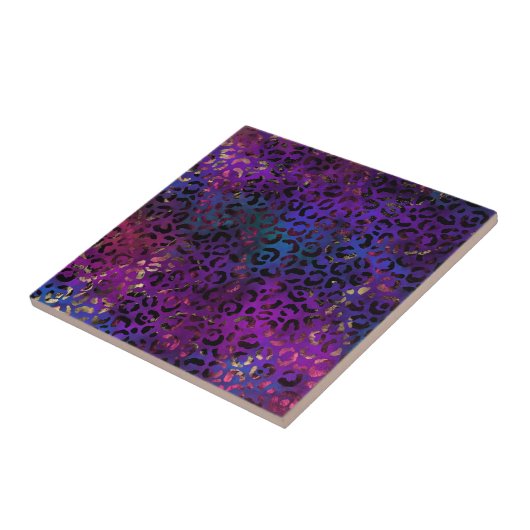 Leopard Paint Series Design 16 Fliese (Seite)
