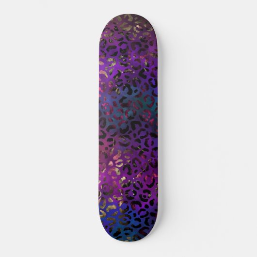 Leopard Paint Series Design 16 Skateboard (Vorderseite)