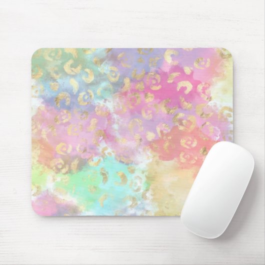 Leopard Paint Series Design 2 Mousepad (Mit Mouse)