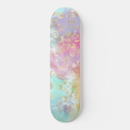 Leopard Paint Series Design 2 Skateboard (Vorderseite)