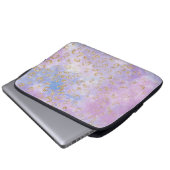 Leopard Paint Series Design 3 Laptopschutzhülle (Vorne Knopf)