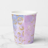 Leopard Paint Series Design 3 Pappbecher (Rechts)