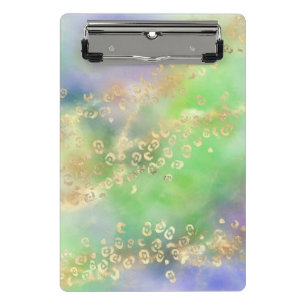 Leopard Paint Series Design 4 Mini Klemmbrett