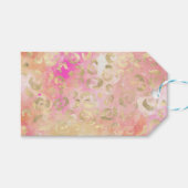 Leopard Paint Series Design 5 Geschenkanhänger (Vorderseite (Horizontal))