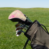 Leopard Paint Series Design 5 Golf Headcover (In SItu)