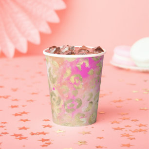 Leopard Paint Series Design 5 Pappbecher